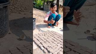 How To Make Miniature Cement Bricks Easily At Home [upl. by Eiramanel]