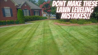 7 YARD LEVELING MISTAKES HOMEOWNERS MAKE AND HOW TO PREVENT THEM [upl. by Marius]