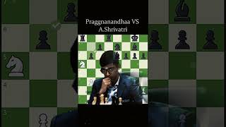 Praggnanandhaa VS Shrivatri💎 chess magnus edit mastermind chessgrandmaster chessgame magnuson [upl. by Enail957]