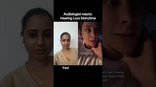 Audiologist Reacts Hearing Loss Storytime audiology hearingloss hearingaids [upl. by Mathia]