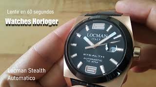 LOCMAN STEALTH AUTOMATICO REFERENCE 205 [upl. by Inoek]