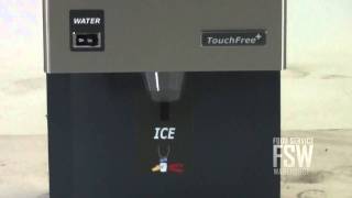 Scotsman MDT3F12A1H 392 Lb Touchfree Flake Ice Maker and Dispenser [upl. by Vivia597]