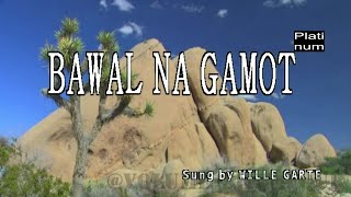 Willy Garte  Bawal Na Gamot  KaraokeLyricsInstrumental [upl. by Ahsenom]