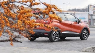 ENG Renault Captur 12 TCE  Test Drive and Review [upl. by Ahsekat242]