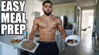 Meal Prepping My Full Day in 5 Minutes  2500 Calories [upl. by Oninotna10]