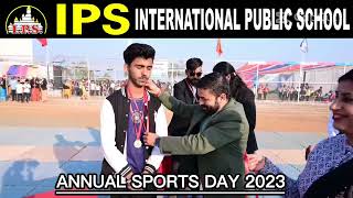 IPS School Sagar  Annual Sports Day 2023 [upl. by Kegan]