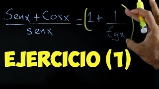 MATEMÁTICAS GEOMETRÍA Identidades Trigonométricas Ejercicio 1 AULAEXPRESS BACHILLERATO [upl. by Anoirb922]