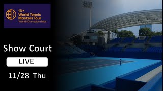 ITF World Tennis Masters Tour 45 WORLD CHAMPIONSHIPS 2024Show CourtNov28 [upl. by Rotsen]