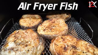 How To Cook RAW Fish In An Air Fryer  What Settings To Use On Cooking Fish [upl. by Ahcsap]