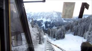 Wurzeralm Standseilbahn Talfahrt [upl. by Stambaugh688]