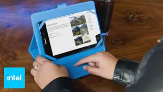 Something Inside Tablet Overview Video  Intel [upl. by Foscalina]