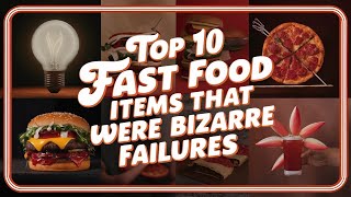 Top 10 Fast Food Items That Were Bizarre Failures [upl. by Sprague]