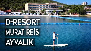 DResort quotMurat Reisquot Luxury Hotel in Ayvalik  Turkey Drone Footage [upl. by Hamforrd155]