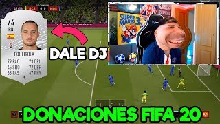 LAS DONACIONES MÁS RANDOM A DjMaRiiO EN FIFA 20 [upl. by Benildas]