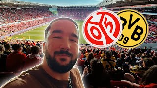 MAINZER FANS ESKALIEREN KOMPLETT 😱🔥 1 FSV Mainz 05 vs Borussia Dortmund  Stadionvlog 🏟⚽️ [upl. by Assitruc190]