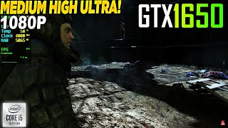 Metro Last Light Redux GTX 1650  1080p Medium High Ultra [upl. by Verity]