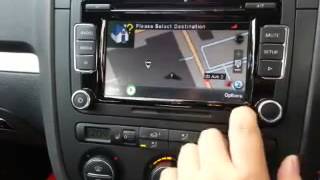 VW RCD 510 UPGRADE GPS FUNCTION [upl. by Lewie]