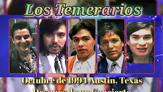 Los Temerarios Octubre 1994 quotDespués del concierto del Amorquot [upl. by Nirrek]