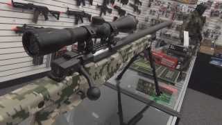 UTG Type 96 Shadow Ops Sniper Rifle Overview and Chrono Test L96 Airsoft Gun [upl. by Willcox]