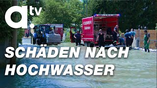 Hochwasser Die Folgen der Flut in Schwaben  atv [upl. by Tiram]