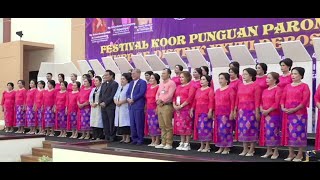 Koor Parompuan HKBP Citra Indah Jonggol Dalam Festival Koor Parompuan HKBP Distrik XXVIII Deboskab [upl. by Iran]