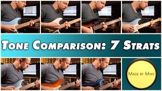 Tone Comparison Fender American Performer vs Professional II vs Player vs Player Plus [upl. by Ariak92]