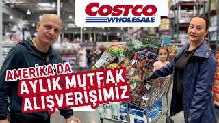 AMERİKADA AYLIK MUTFAK ALIŞVERİŞİMİZCostco Alışverişimiz Ne Kadar Tuttu 101 [upl. by Walli914]