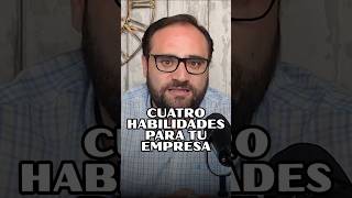 4 HABILIDADES que NECESITAS para CONSTRUIR tu EMPRESA [upl. by Anesusa]