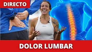 🔴 En Directo con Ana Galeote Mitos sobre Dolor Lumbar [upl. by Ivon854]