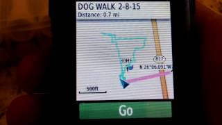 Garmin etrex30 Tracking Function Field Test [upl. by Jeffries]