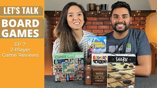 Lets Talk Board Games 7 2Player Games [upl. by Je]