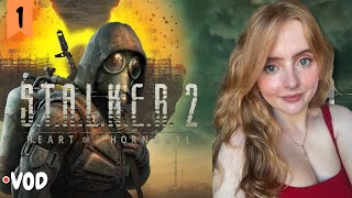 STALKER 2  Heart of Chornobyl Pt 1  First Time Playing  VOD  Krysttl [upl. by Charita549]