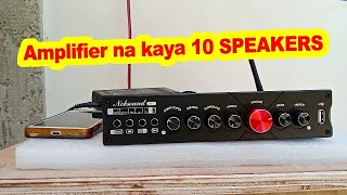 Review and Testing Nobsound M51 Channel Amplifier wBluetooth COAXOPTUSB Home Subwoofer Power Amp [upl. by Monahan324]