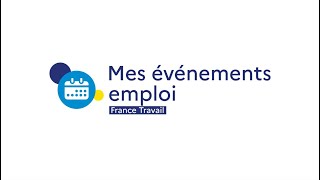 Mes événements emploi  découvrez les évènements proches de chez vous ou à distance [upl. by Esirahs]