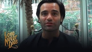 Ramin Karimloo answers your questions  Love Never Dies [upl. by Sihunn980]