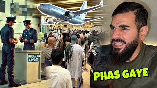 Karachi airport pohanchty hi phas gaye aadhi raat ko ✈️ [upl. by Gayner]