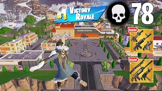 78 Elimination Solo vs Squads Wins Fortnite Chapter 5 Gameplay Ps4 Controller [upl. by Audun327]