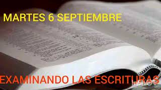 TEXTO DIARIO MARTES 6 DE SEPTIEMBRE 2022  EXAMINANDO LAS ESCRITURAS JW [upl. by Gianina]