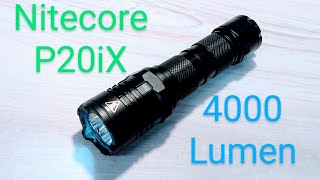 Nitecore P20iX Led Taschenlampe Test Vorstellung Review keine Olight Thrunite Astrolux [upl. by Niuqauj]