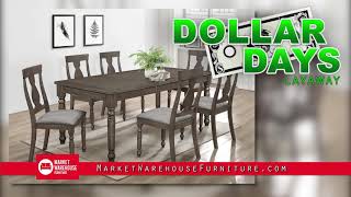 Market Warehouse Furniture  Dollar Days Are Here [upl. by Wattenberg107]