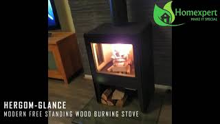 Hergom Glance Woodburning Stove [upl. by Monsour620]