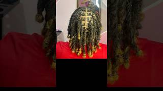 Retwisting Dreads beautiful braidsbeautyretwistlocs hairstyle hair [upl. by Enoitna774]