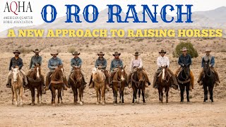 O RO Ranchs SelfSustaining Horse Program Why This New Approach To Raising Horses Works [upl. by Nilauqcaj]