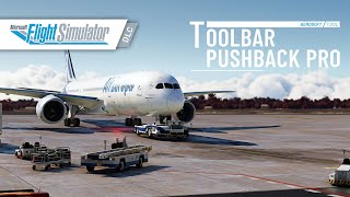 Aerosoft Toolbar Pushback Pro for MSFS  Official Trailer [upl. by Rihsab781]