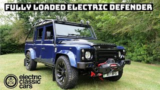 Fully loaded Electric Land Rover Defender [upl. by Phelia]