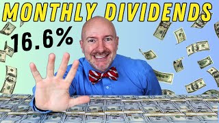 5 Best Monthly Dividend ETFs for Financial Freedom [upl. by Nahtanhoj]