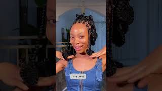 How to Style your Koroba braids [upl. by Seessel]