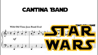 Cantina Band for Piano  Star Wars [upl. by Glori]