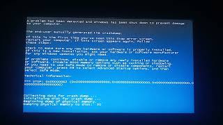 Windows 7 Ultimate BSOD CrashOnCtrlScroll [upl. by Aillicec481]