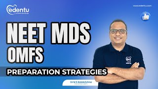 NEET MDS  OMFS PREPARATION GUIDE  DR M S BALAKRISHNA [upl. by Estren]